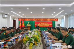 Kiểm tra thực hiện sắp xếp lại tổ chức quân sự địa phương tại Thái Nguyên